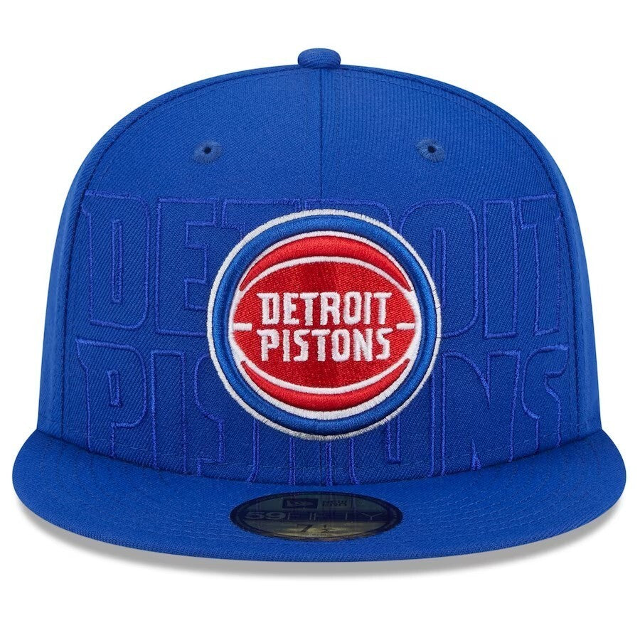 Detroit Pistons Royal Blue/Red NBA Draft 2023 / Tip-Off collection 59FIFTY Fitted