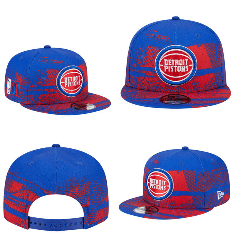 Detroit Pistons Royal Blue/Red 9FIFTY Snapback