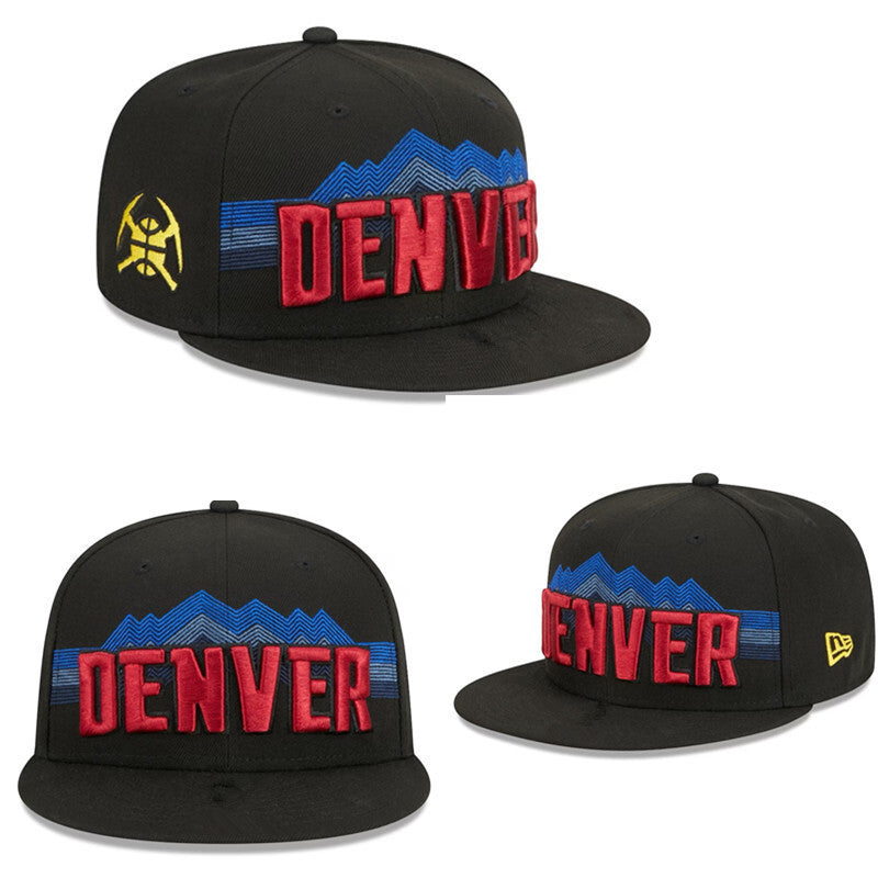Denver Nuggets Black/Red City Edition / Statement Edition Denver 59FIFTY Fitted