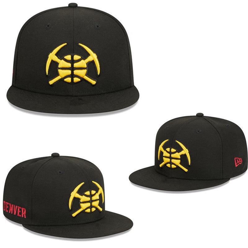 Denver Nuggets Black/Yellow 59FIFTY Fitted