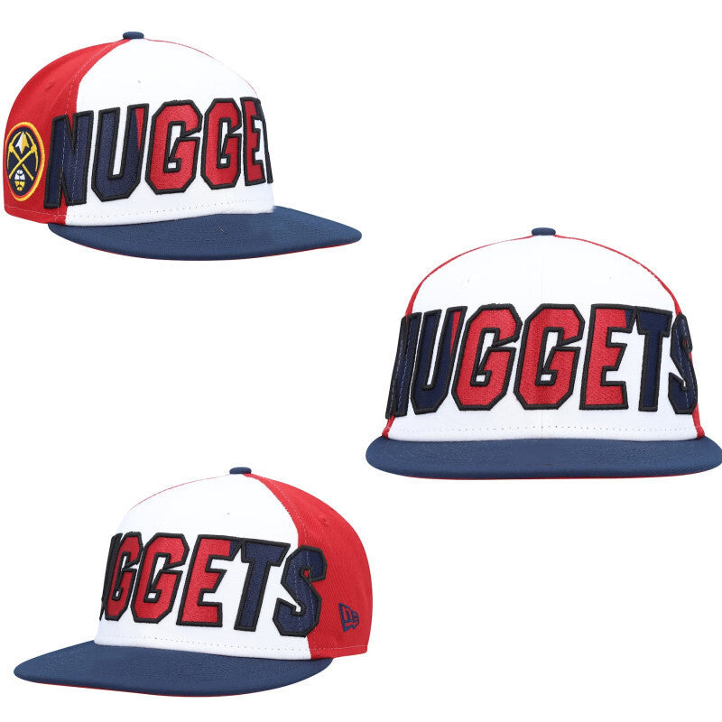 Denver Nuggets White/Red 9FIFTY Snapback
