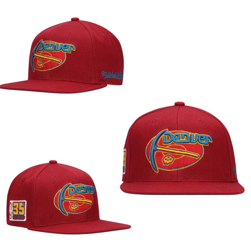 Denver Nuggets Red/Blue 35º Anniversary Denver Nuggets Snapback