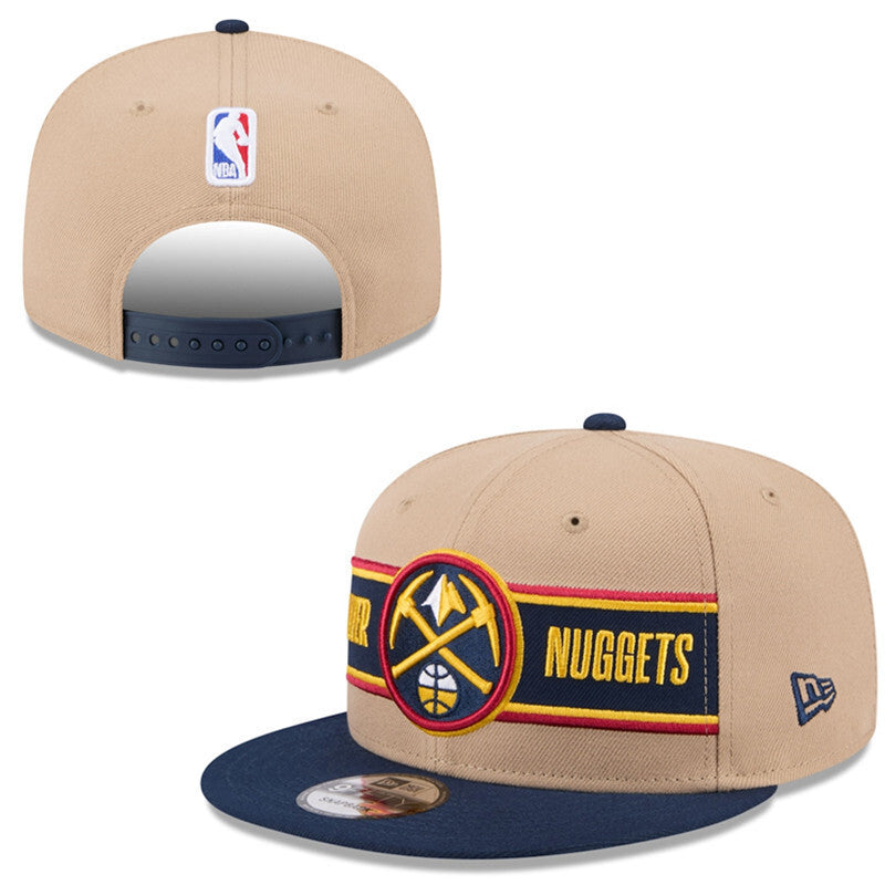 Denver Nuggets Beige/Navy 9FIFTY Snapback