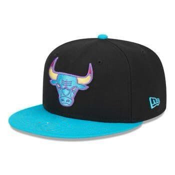 Chicago Bulls Black/Teal Blue Color Pack/Vice/Edition Special 9FIFTY Snapback