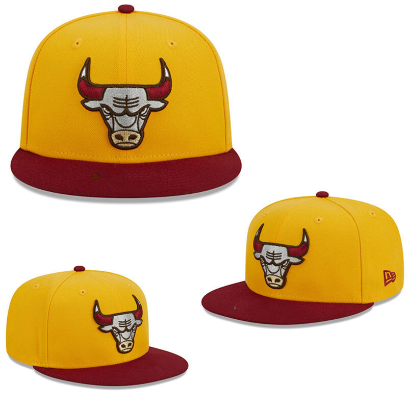 Chicago Bulls Yellow/Burgundy Two-Tone / Colorway 59FIFTY Fitted