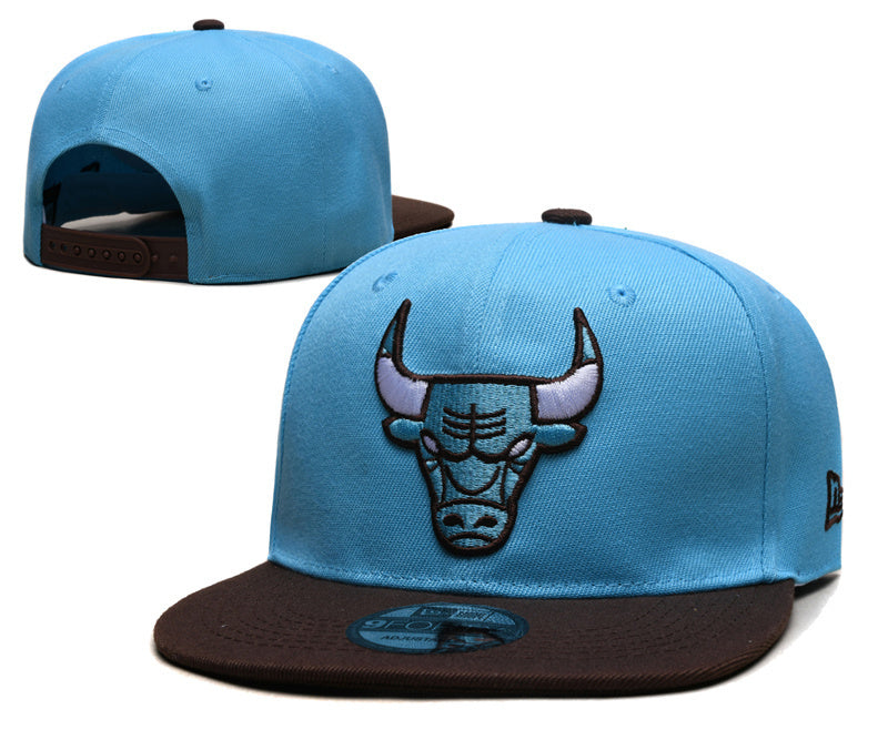 Chicago Bulls Light Blue/Dark Brown 9FIFTY Snapback