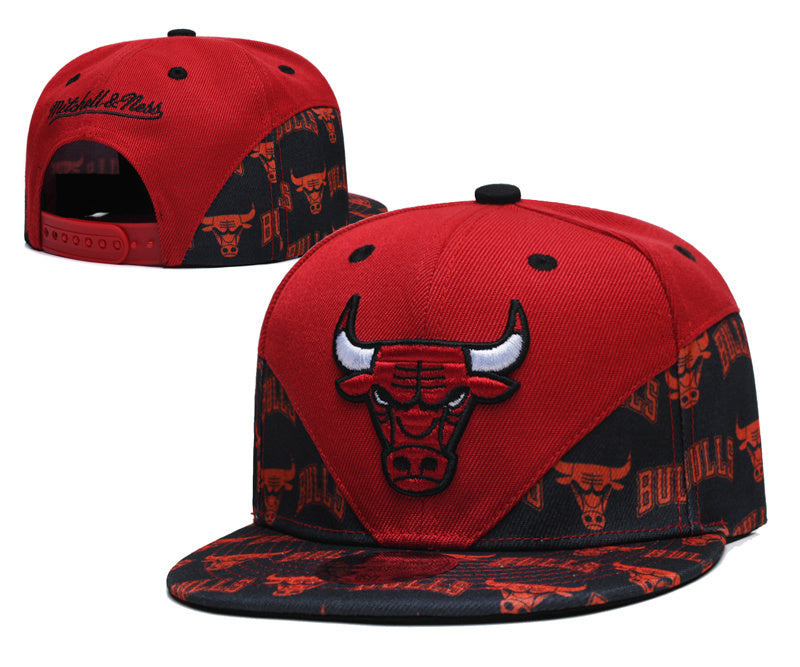 Chicago Bulls Red/Black Snapback