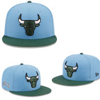 Chicago Bulls Light Blue/Green 59FIFTY Fitted