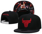Chicago Bulls Black/Red Edition Commemorative Michael Jordan - Snapback