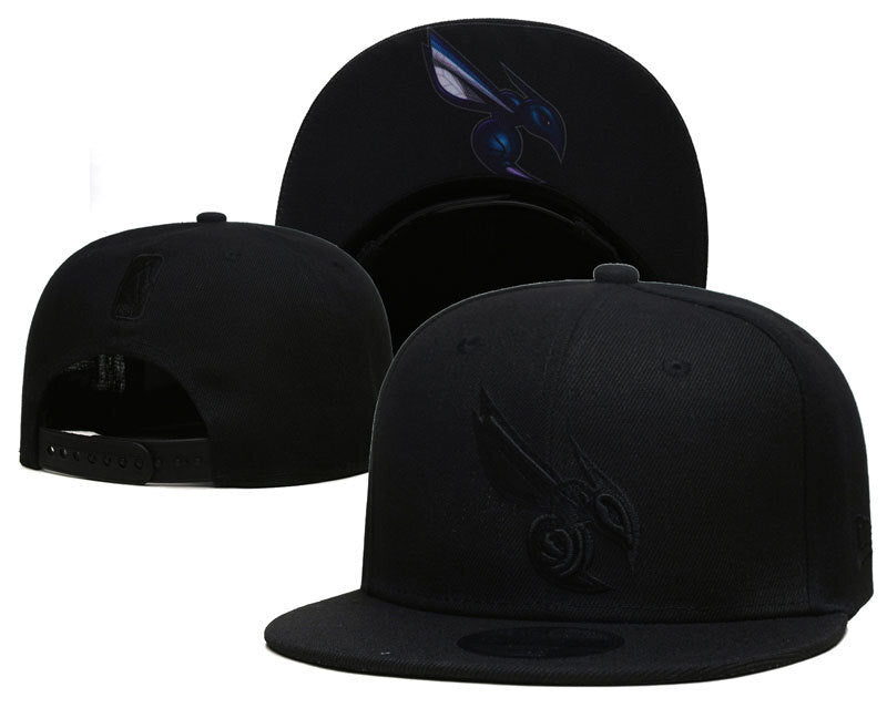Charlotte Hornets Black Blackout/All Black Edition 9FIFTY Snapback