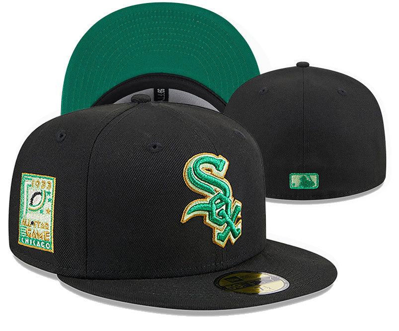 Chicago White Sox Black/Green Green UV MLB All Star Game 1933 Chicago 59FIFTY Fitted