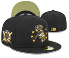Chicago White Sox Black/Gold Green UV Armed Forces Day / Military Appreciation 59FIFTY Fitted