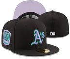 Oakland Athletics Black/Lilás Oakland Athletics 50th Anniversary 59FIFTY Fitted