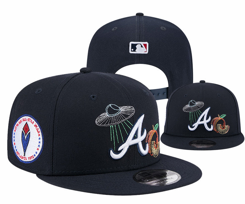 Atlanta Braves Navy/White MLB All-Star Game Atlanta 1972 - City 9FIFTY Snapback
