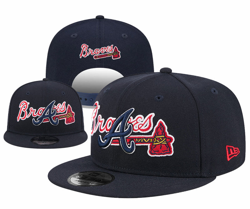 Atlanta Braves Navy/Red 9FIFTY Snapback