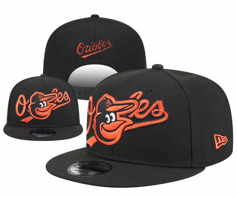 Baltimore Orioles Black/Orange 9FIFTY Snapback