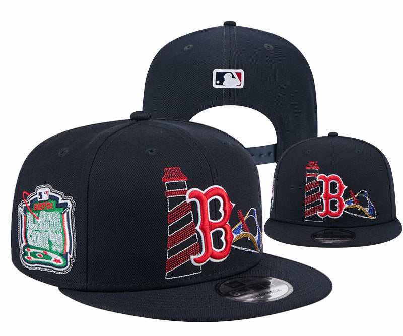 Boston Red Sox Navy/Red City Connect/Elements of Boston Edition 9FIFTY Snapback