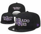 Colorado Rockies Black/Purple 9FIFTY Snapback