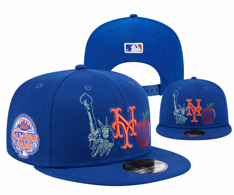 New York Mets Royal Blue/Orange All Star Game New York Mets 9FIFTY Snapback