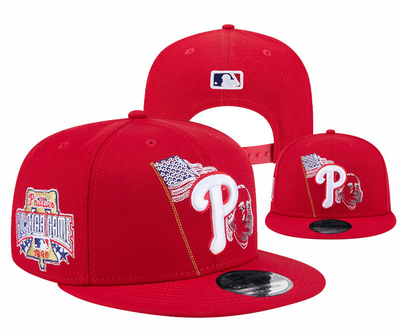 Philadelphia Phillies Red/White MLB All Star Game 1996 Philadelphia Phillies 9FIFTY Snapback