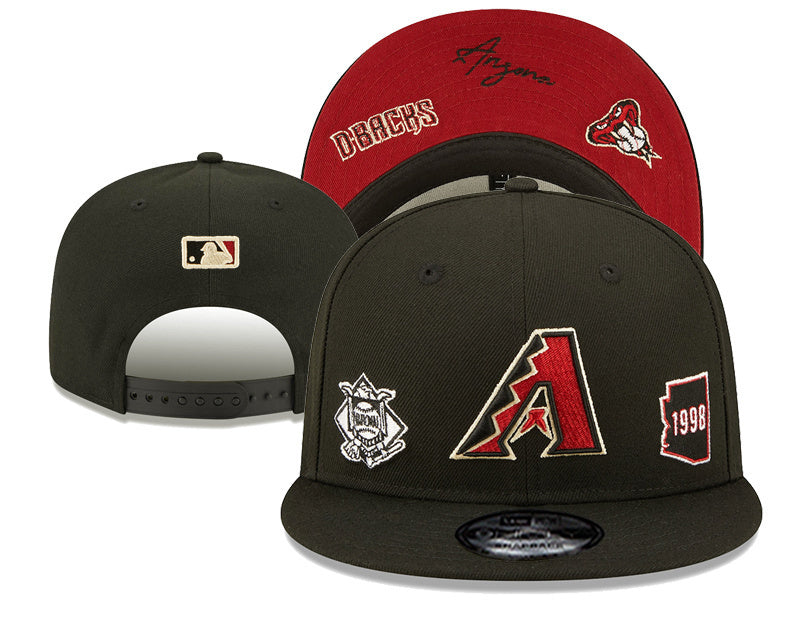 Arizona Diamondbacks Military Green/Red Identity Series/Cooperstown Collection - 9FIFTY Snapback