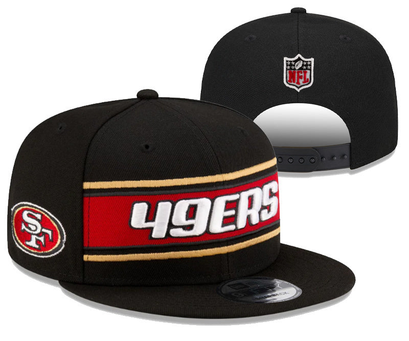 San Francisco 49ers Black/Red 9FIFTY Snapback