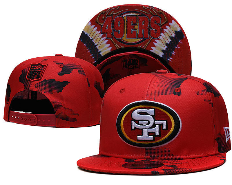 San Francisco 49ers Red/Black 9FIFTY Snapback
