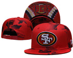 San Francisco 49ers Red/Black 9FIFTY Snapback