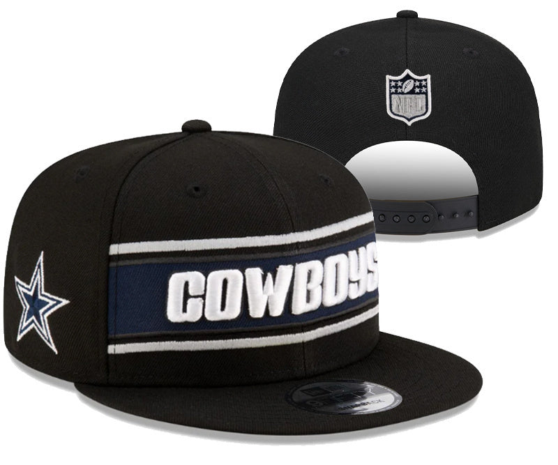 Dallas Cowboys Black/Navy 9FIFTY Snapback