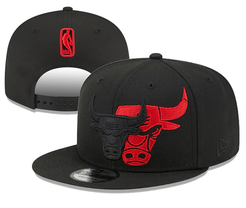 Chicago Bulls Black/Red 9FIFTY Snapback