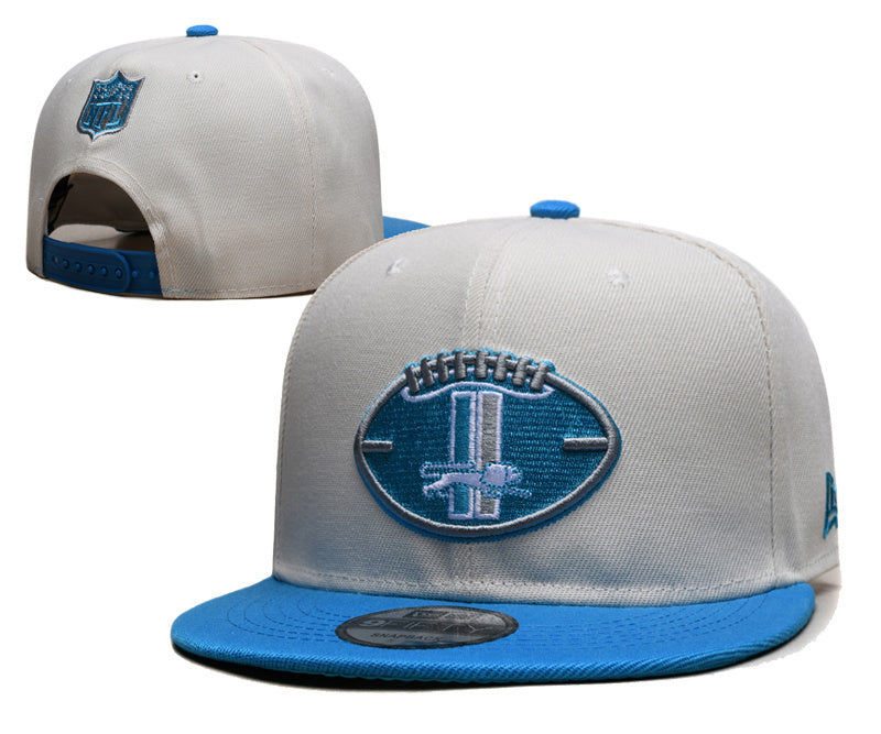 Detroit Lions White/Blue 9FIFTY Snapback