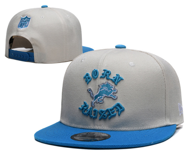 Detroit Lions Light Gray/Blue Born Raiser 9FIFTY Snapback