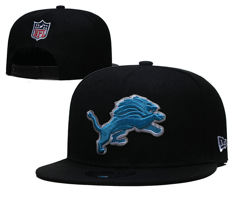 Detroit Lions Black/Blue 9FIFTY Snapback