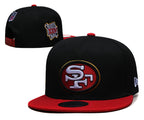 San Francisco 49ers Black/Red Super Bowl XXIV Commemorative 9FIFTY Snapback