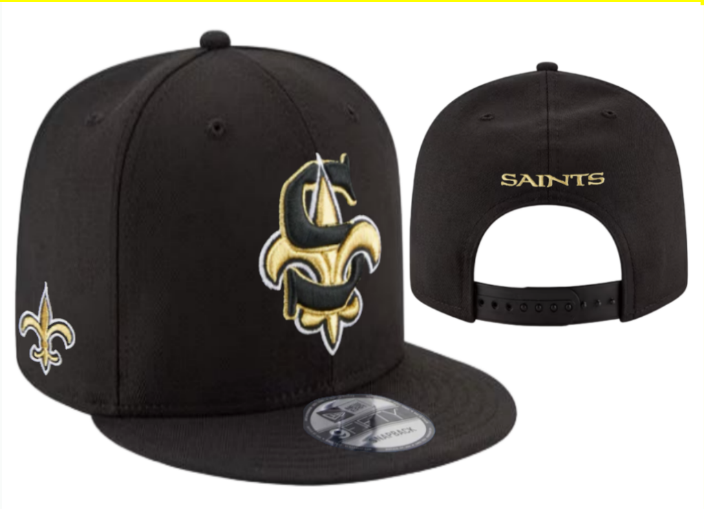 New Orleans Saints Black/Gold 9FIFTY Snapback