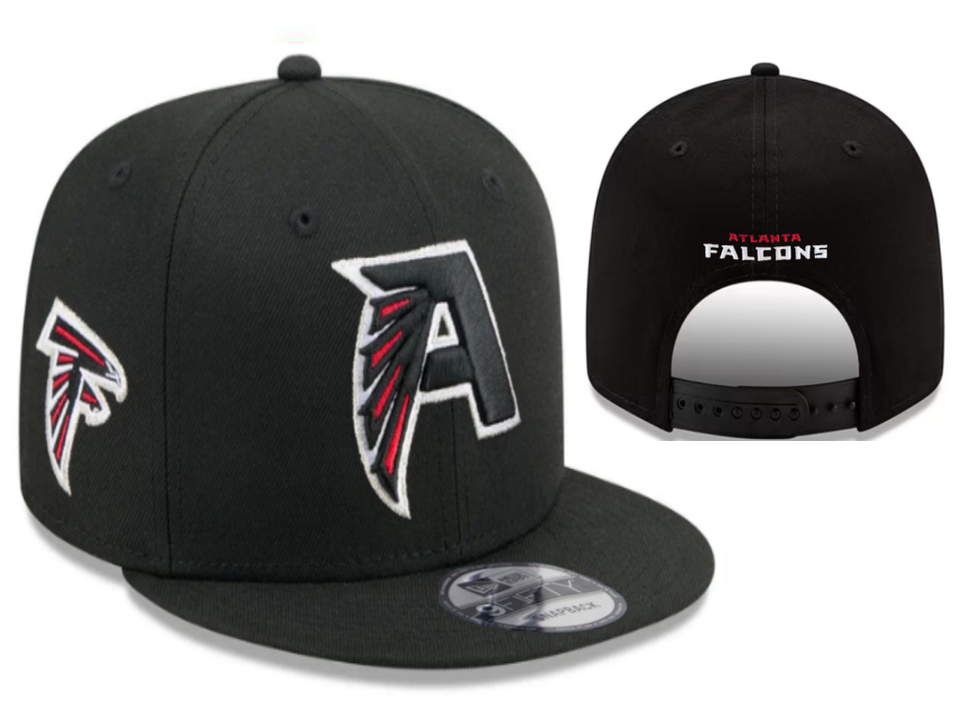 Atlanta Falcons Black/White 9FIFTY Snapback
