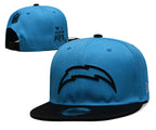 Los Angeles Chargers Light Blue/Black Be A Change Maker 9FIFTY Snapback