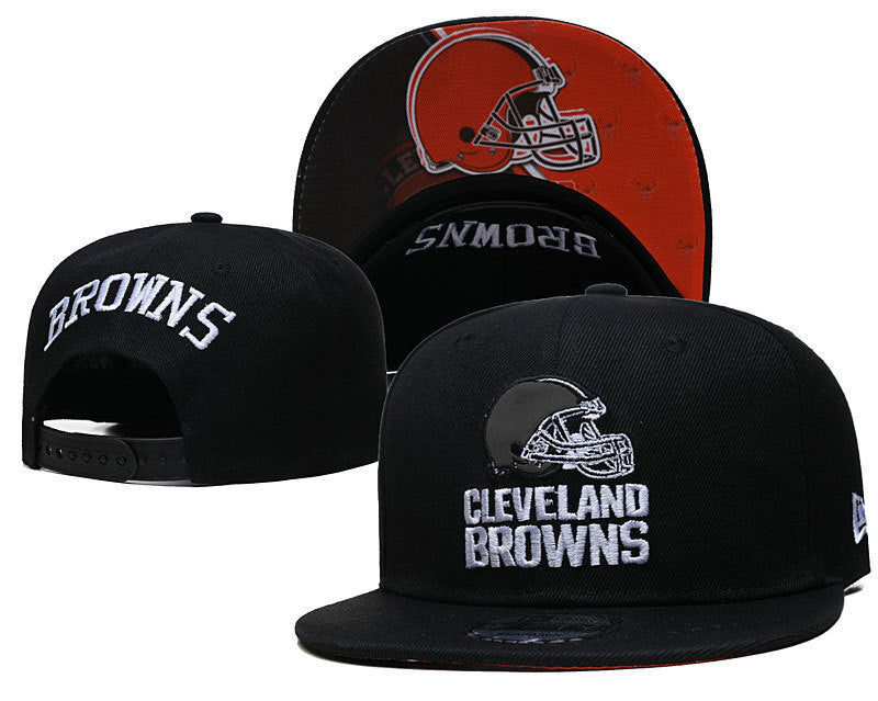 Cleveland Browns Black/Brown 9FIFTY Snapback