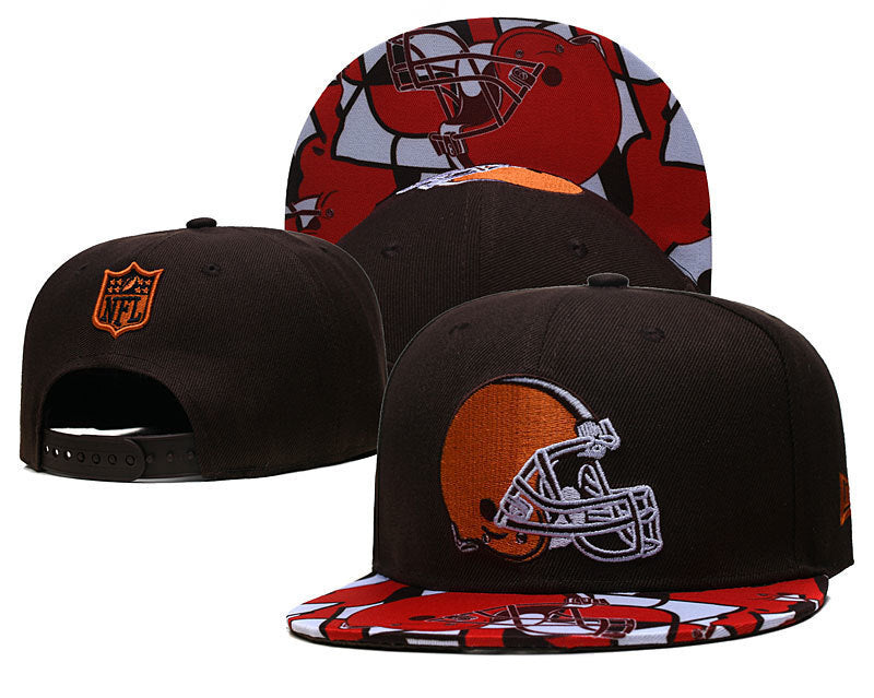 Cleveland Browns Brown/Red 9FIFTY Snapback
