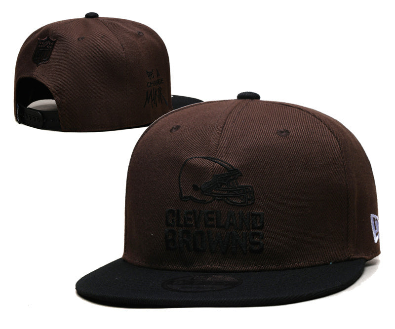Cleveland Browns Brown/Black 9FIFTY Snapback