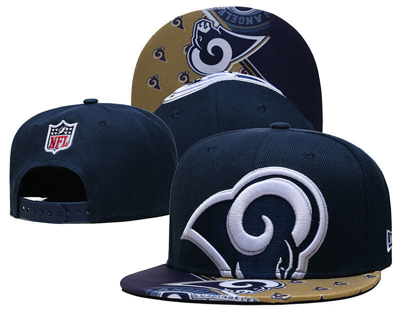 Los Angeles Rams Navy/Gold Snapback