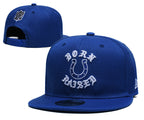 Indianapolis Colts Royal Blue/White Born x Raised x Indianapolis Colts 9FIFTY Snapback