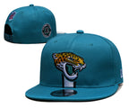 Jacksonville Jaguars Petrol Blue/White 9FIFTY Snapback