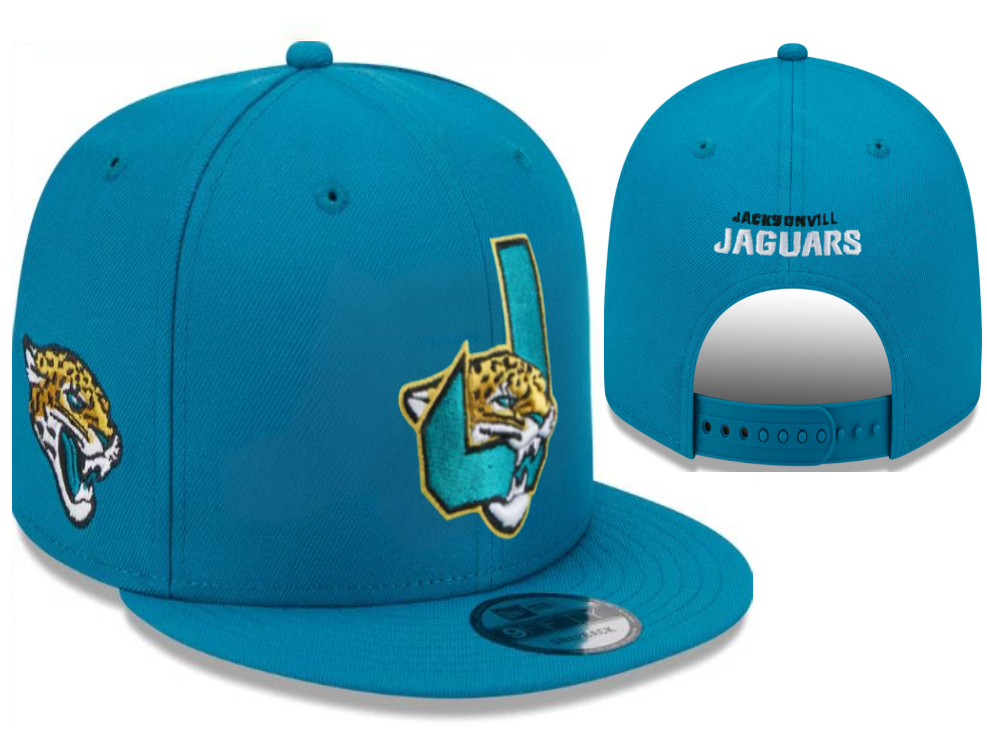 Jacksonville Jaguars Teal/Gold 9FIFTY Snapback
