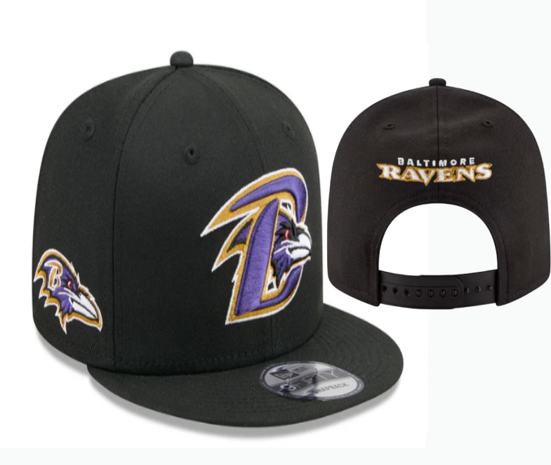 Baltimore Ravens Black/Purple 9FIFTY Snapback