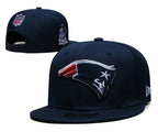 New England Patriots Navy/White Forever New England - patch traseiro Pat 9FIFTY Snapback