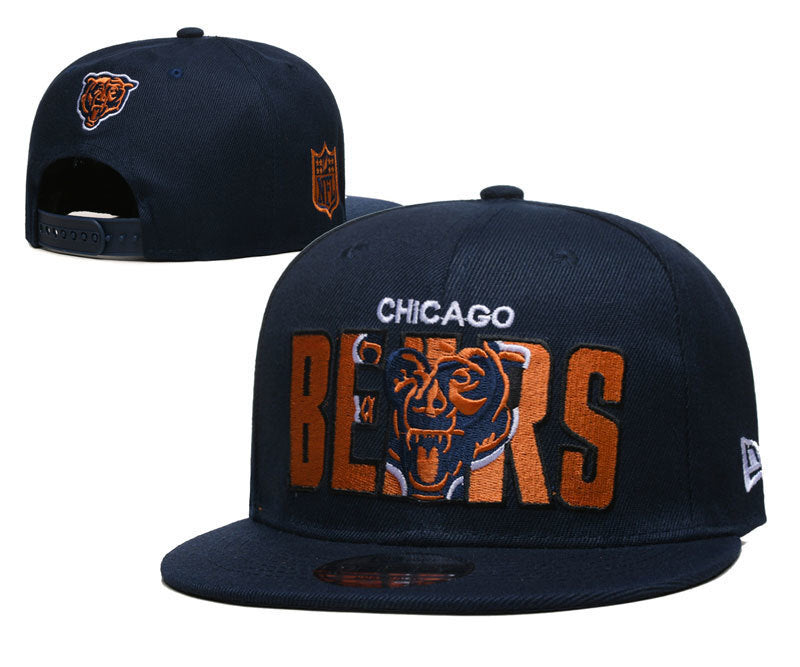 Chicago Bears Navy/Orange 9FIFTY Snapback