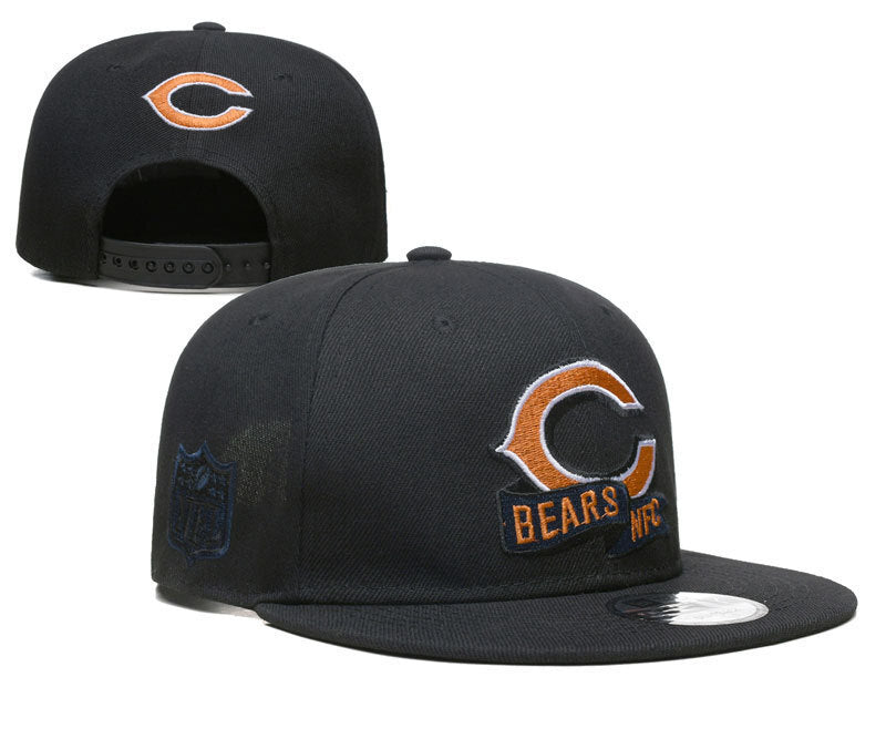 Chicago Bears Navy/Orange 9FIFTY Snapback