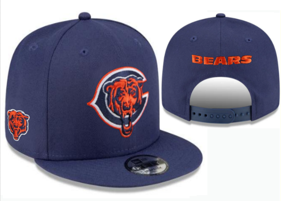 Chicago Bears Navy/Orange 9FIFTY Snapback