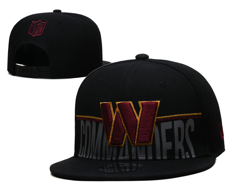 Washington Commanders Black/Burgundy 9FIFTY Snapback
